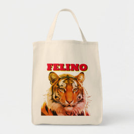 FELINO, TIJGER TOTE BAG