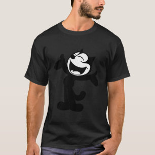 Felix Cartoon lachkat Schattige T-shirt