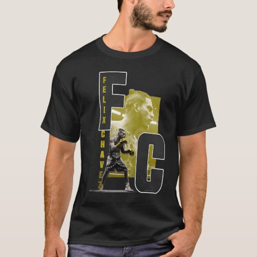 Felix Chavez FC geel T-shirt (Voorkant)