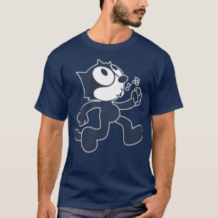 Felix de kat schoon transparant t-shirt
