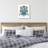 Felix Family Crest Canvas Afdruk (Insitu (Slaapkamer))