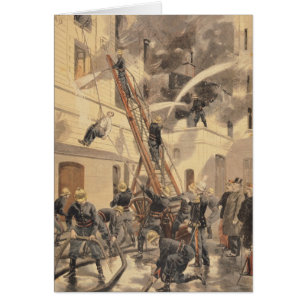 Felix Faure avec les pompiers