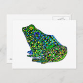 Felix Hip Hop Frog Briefkaart (Voorkant / Achterkant)