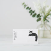 Felix le carte de visite de chat de smoking (Debout devant)