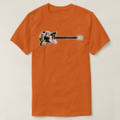 Felix le chat guitare TShirt (Design devant)