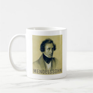 Felix Mendelssohn (1834) Koffiemok