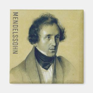 Felix Mendelssohn (1834) Magnet Magneet