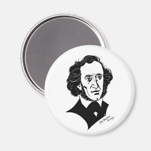 Felix Mendelssohn Bartholdy Magneet (Voorkant / Achterkant)