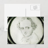 Felix Mendelssohn Briefkaart (Voorkant / Achterkant)