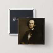 Felix Mendelssohn Vierkante Button 5,1 Cm (Voorkant /achterkant)