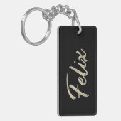 Felix Name whitegold Porte-clés (Devant gauche)
