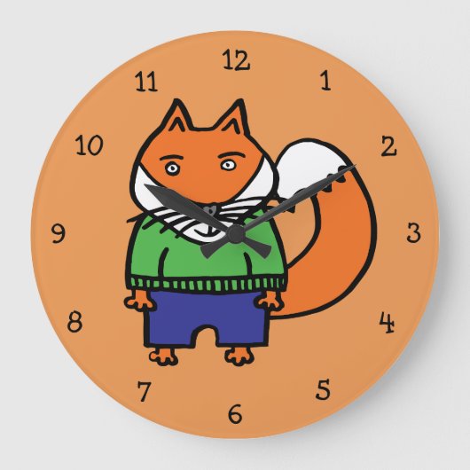 Felix the Fox Grote Klok (Voorkant)