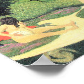 Felix Vallotton-Bathers in de bossen Poster (Hoek)