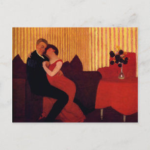 Felix Vallotton : De leugen Briefkaart