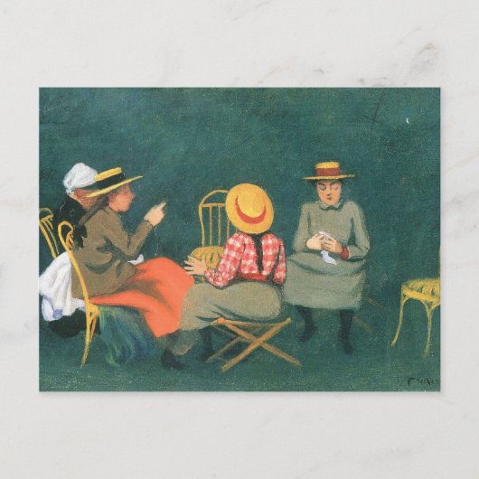 Felix Vallotton - De vrouwen Briefkaart (Voorkant)