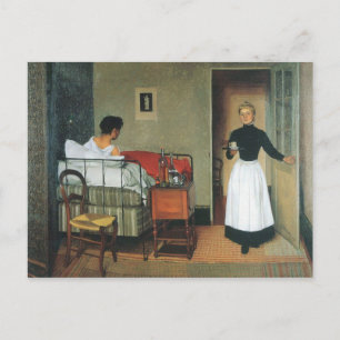 Felix Vallotton - de zieken Briefkaart