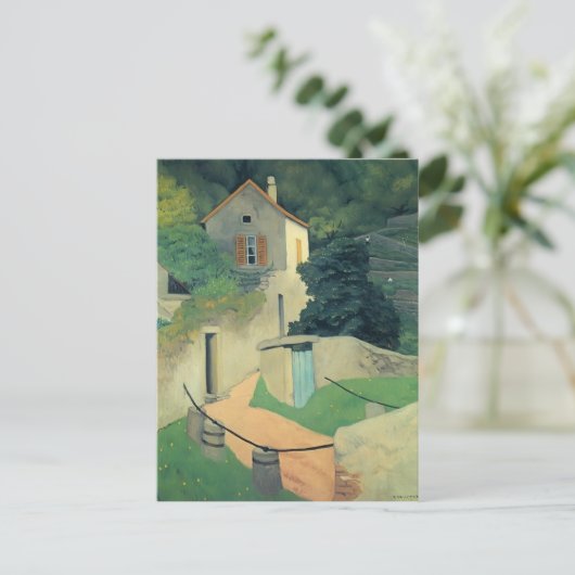 Felix Vallotton - Een Vallon Landschap Briefkaart (Staand voorkant)