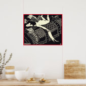 Félix Vallotton - La paresse, 1896 Poster (Cuisine)