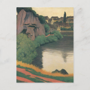 Felix Vallotton - Landscape Semur Briefkaart