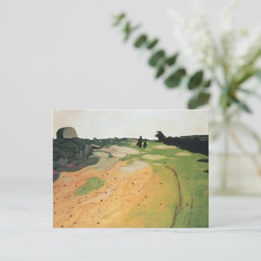 Felix Vallotton - Landschap in Breton Briefkaart (Staand voorkant)
