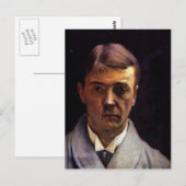 Felix Vallotton - Mijn portret Briefkaart (Voorkant / Achterkant)