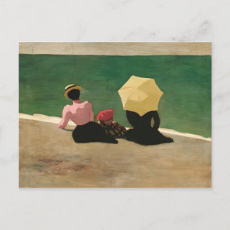 Felix Vallotton - On the Beach Briefkaart