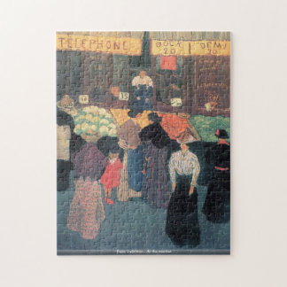Felix Vallotton - Op de markt Legpuzzel