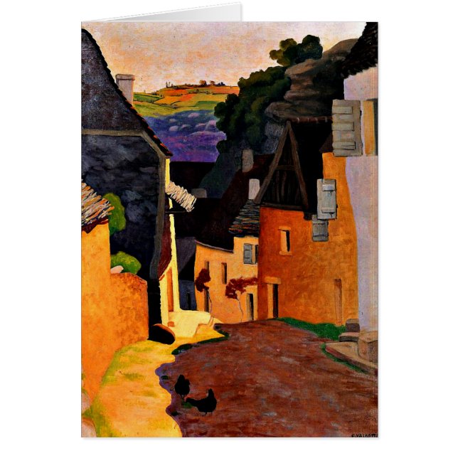 Felix Vallotton - Rocamadour Landscape (Voorkant)
