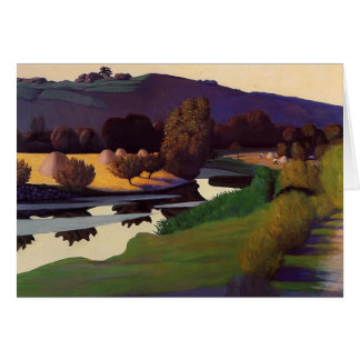 Felix Vallotton - soirée sur la Loire