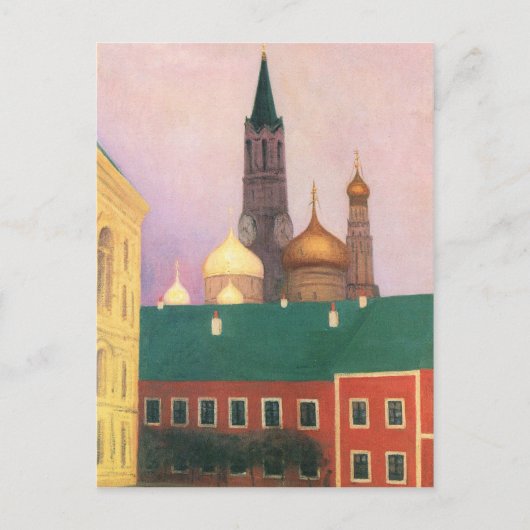 Felix Vallotton - View of the Kremlin in Moscow Briefkaart (Voorkant)