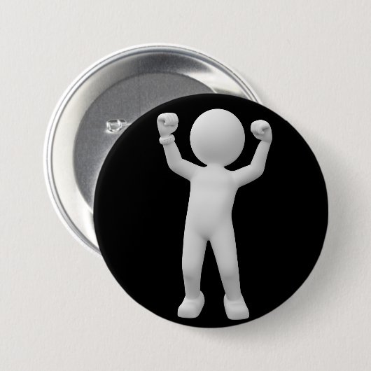 Felix Weissmanns der Sieger 2015 Ronde Button 7,6 Cm (Voorkant /achterkant)