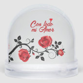 Feliz aniversario bombon Snow Globe (Arrière)