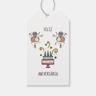 Feliz Aniversário | Happy Birthday Cadeaulabel