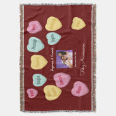 Felíz Aniversario Red Te Amo Papacito  Deken (Voorkant Verticaal)