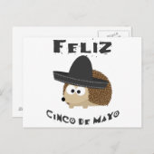 Feliz Cinco De Mayo Hégel Briefkaart (Voorkant / Achterkant)