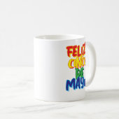 Feliz Cinco de Mayo tasse à café (Devant droit)