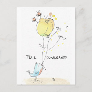 Feliz Cumpleaños Briefkaart