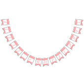 Feliz Cumpleaños - drapeau de la bande de corail (Tout)