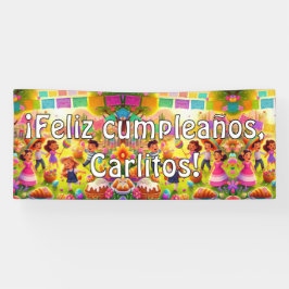  ¡Feliz cumpleaños! Mexican Fiesta Spandoek