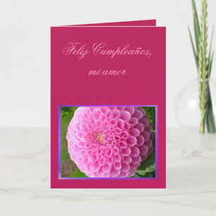 Feliz Cumpleaños, mi amor - Dalia Rosa Kaart