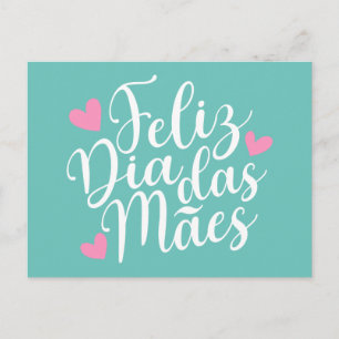 Feliz Dia Das Mães Happy Moederdag   BRIEFKAART