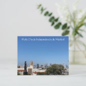 ¡Feliz Día de Independencia de México ! Carte post (Debout devant)