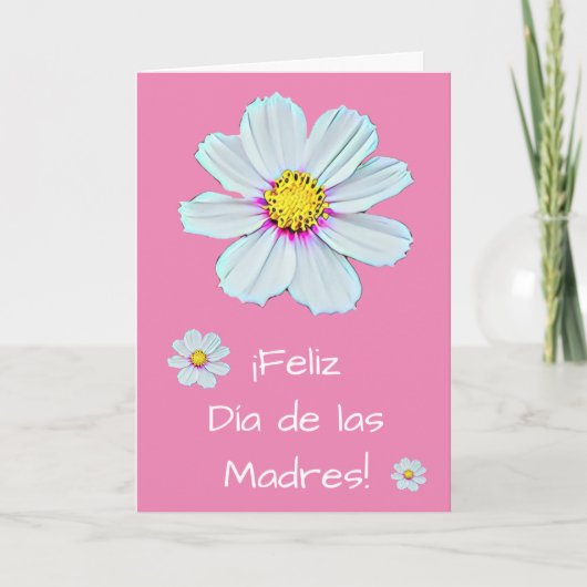 ¡Feliz Día de la Madre ! Carte Tarjeta (Devant)