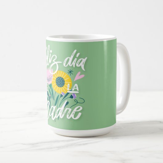 Feliz Dia De La Madre Coffee Mug (Devant droit)