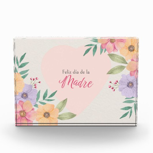 Feliz Dia De La Madre Fotoblokken (Voorkant)