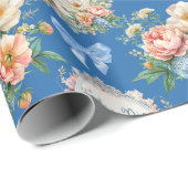 Feliz Dia De Las Madres Azul Cadeaupapier (Rol Hoek)