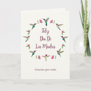 Feliz Dia De Las Madres Kaart