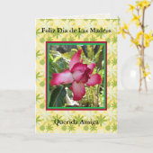 Feliz Dia de las Madres querida amiga 721 Kaart (Gele Bloem)