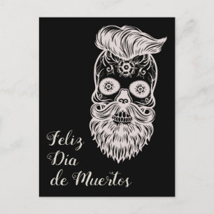 Feliz Dia de Muertos Dag van de dood Briefkaart