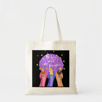 Feliz Dia De Reyes Kerstgelukkige drie Kings Da Tote Bag